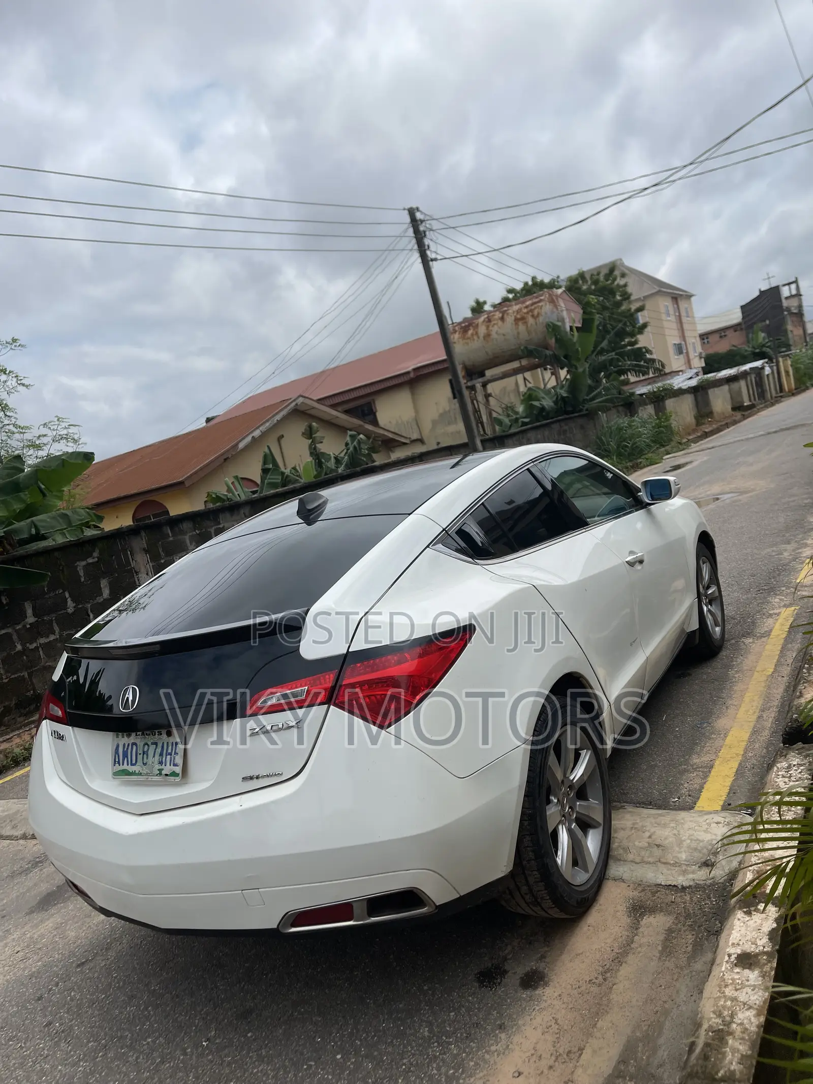 Acura ZDX Base AWD 2010 White