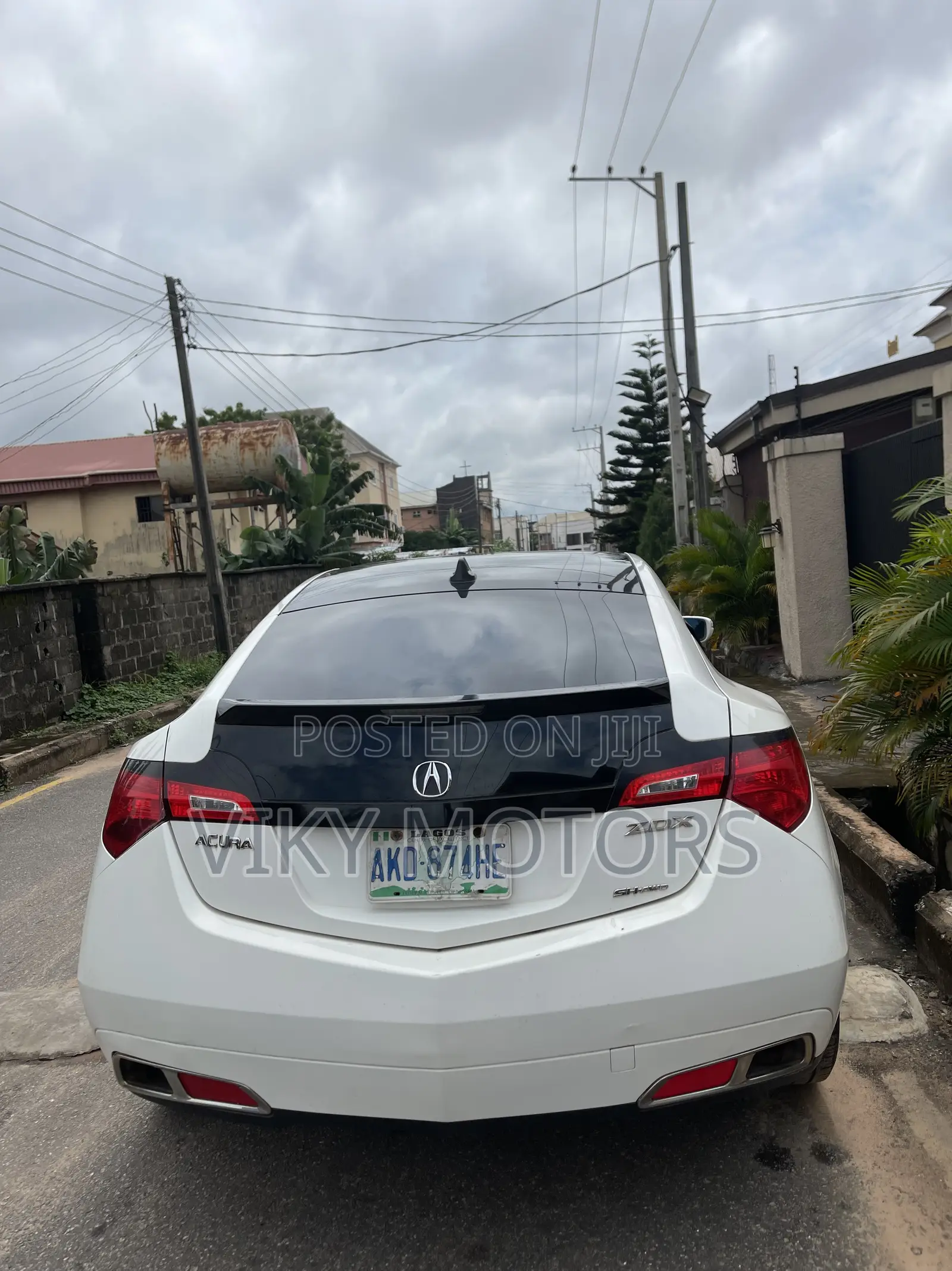 Acura ZDX Base AWD 2010 White