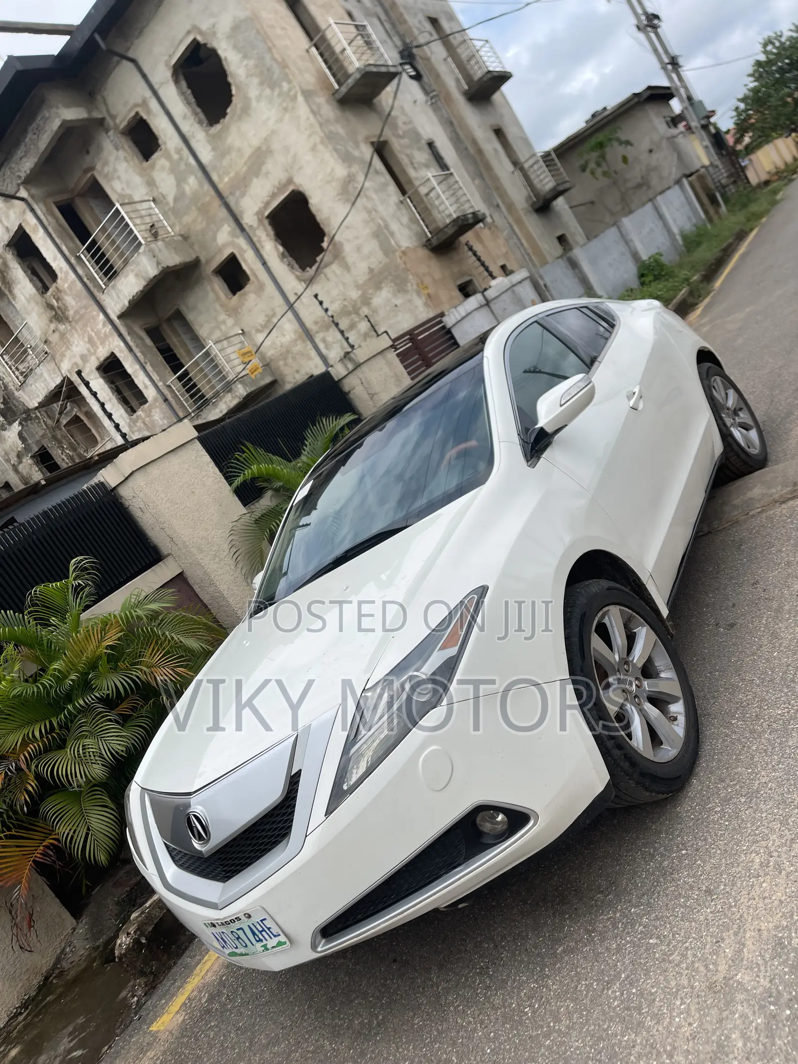 Acura ZDX Base AWD 2010 White