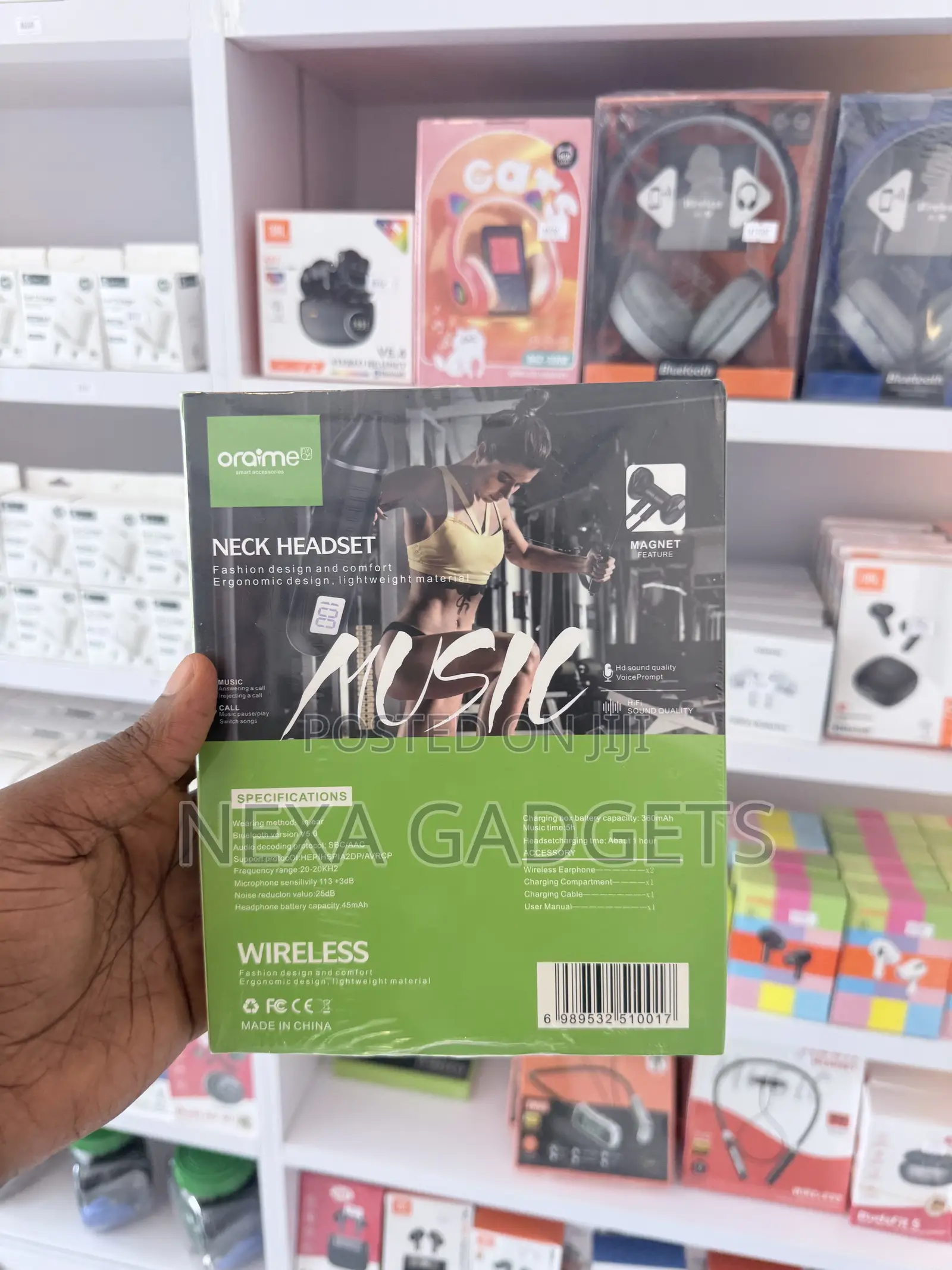 Oraime Neck Headset