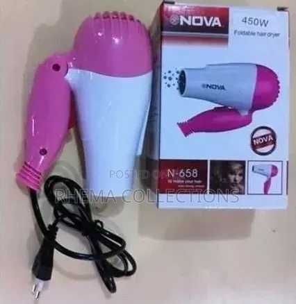 Nova 3 Speed Level Portable Foldable Hair Dryer
