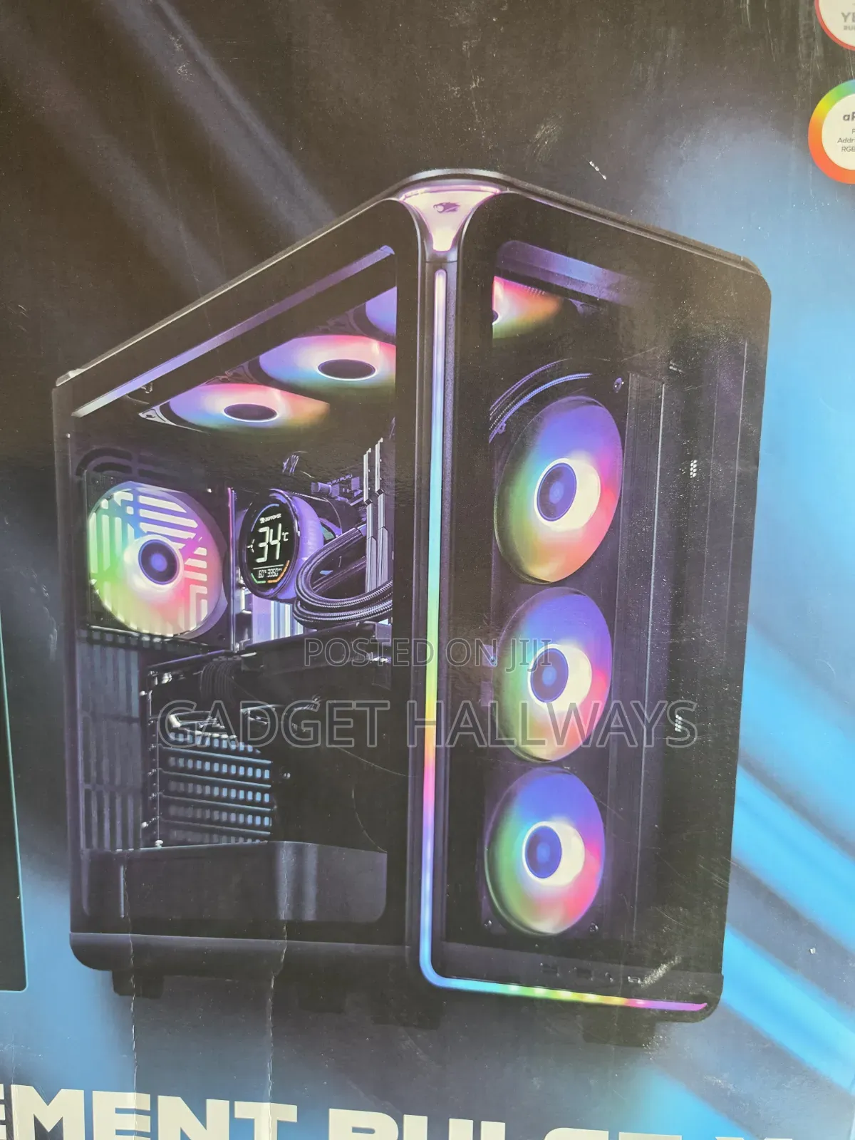 New Desktop Computer iBUYPOWER 32GB AMD Ryzen 7 SSD 2T