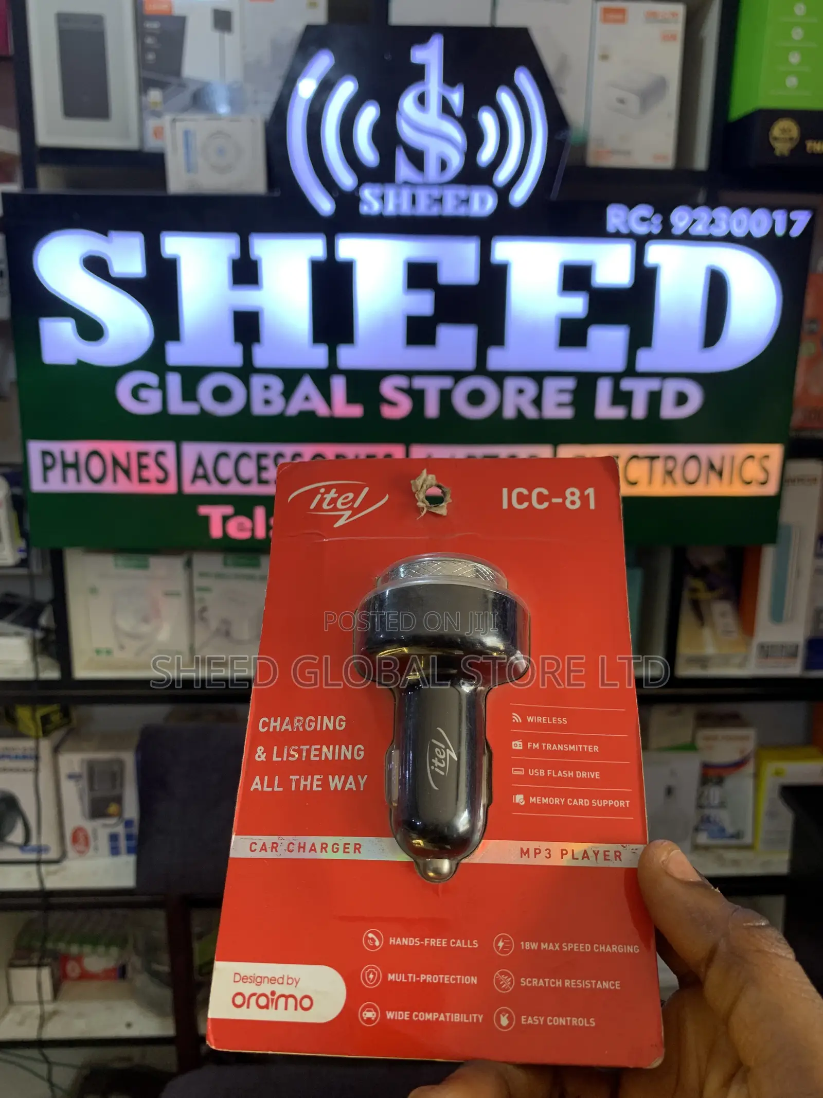 Itel Car Charger