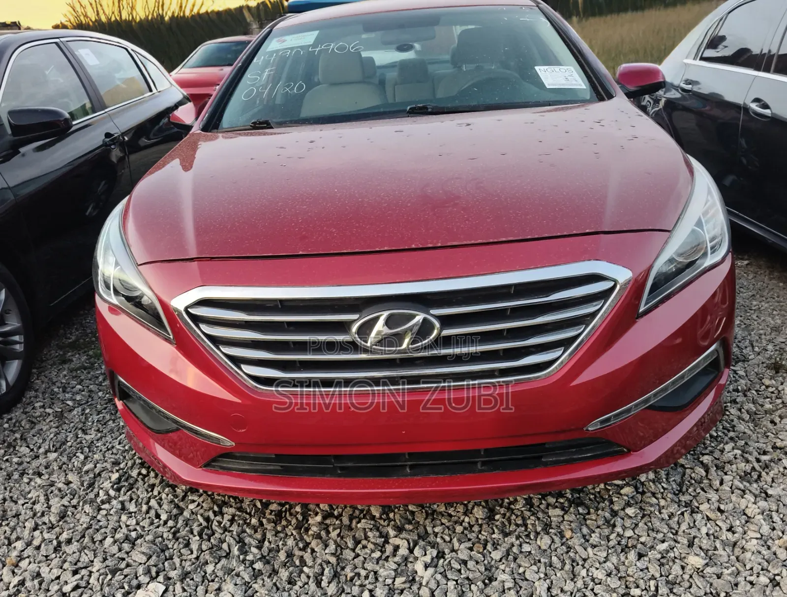 Hyundai Sonata 2015 Red