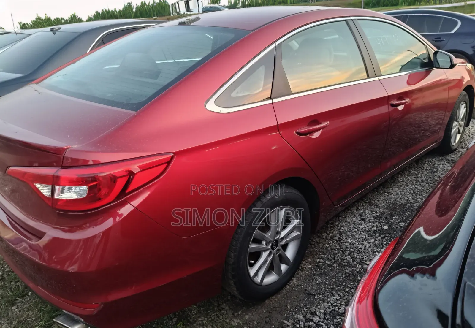 Hyundai Sonata 2015 Red