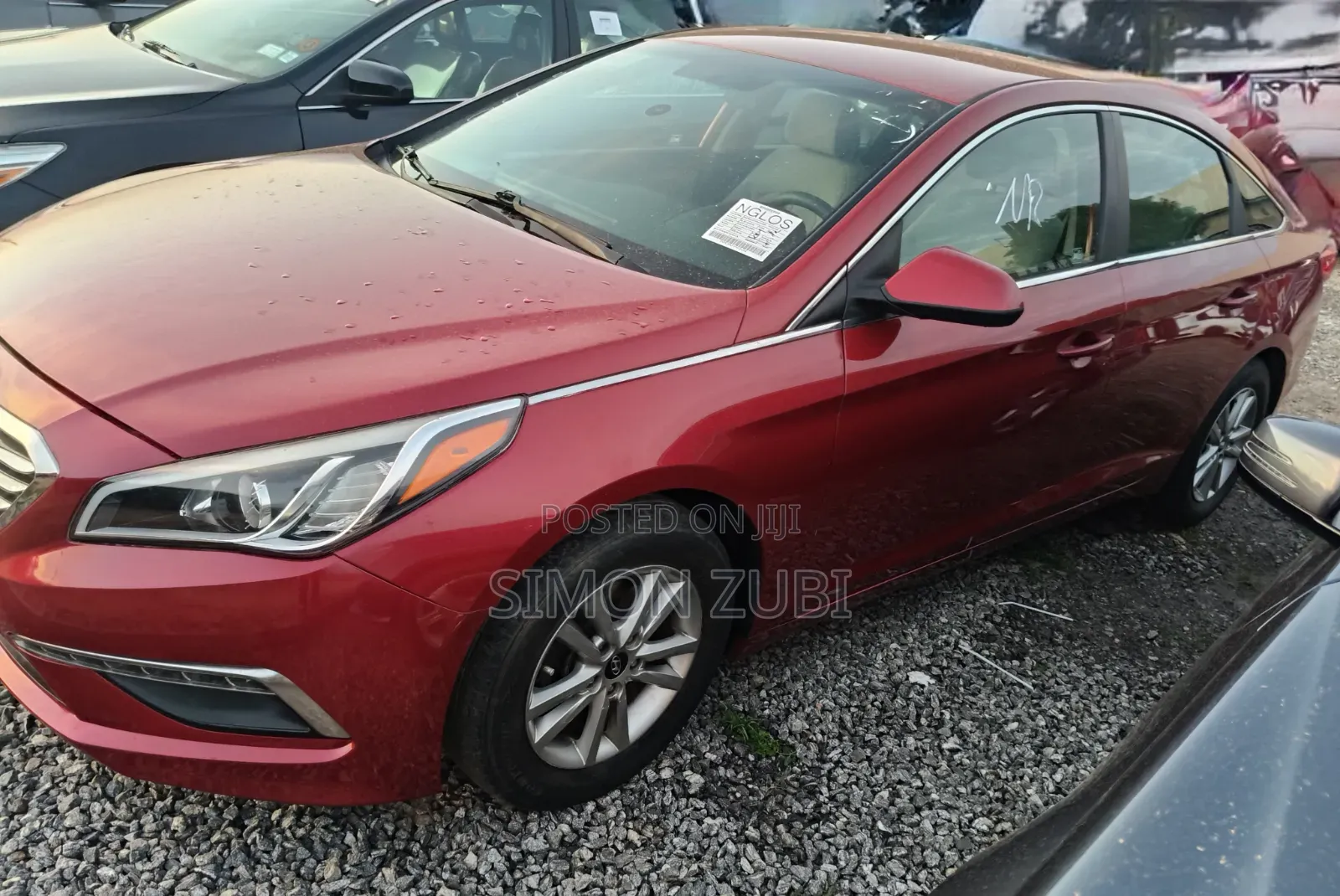 Hyundai Sonata 2015 Red