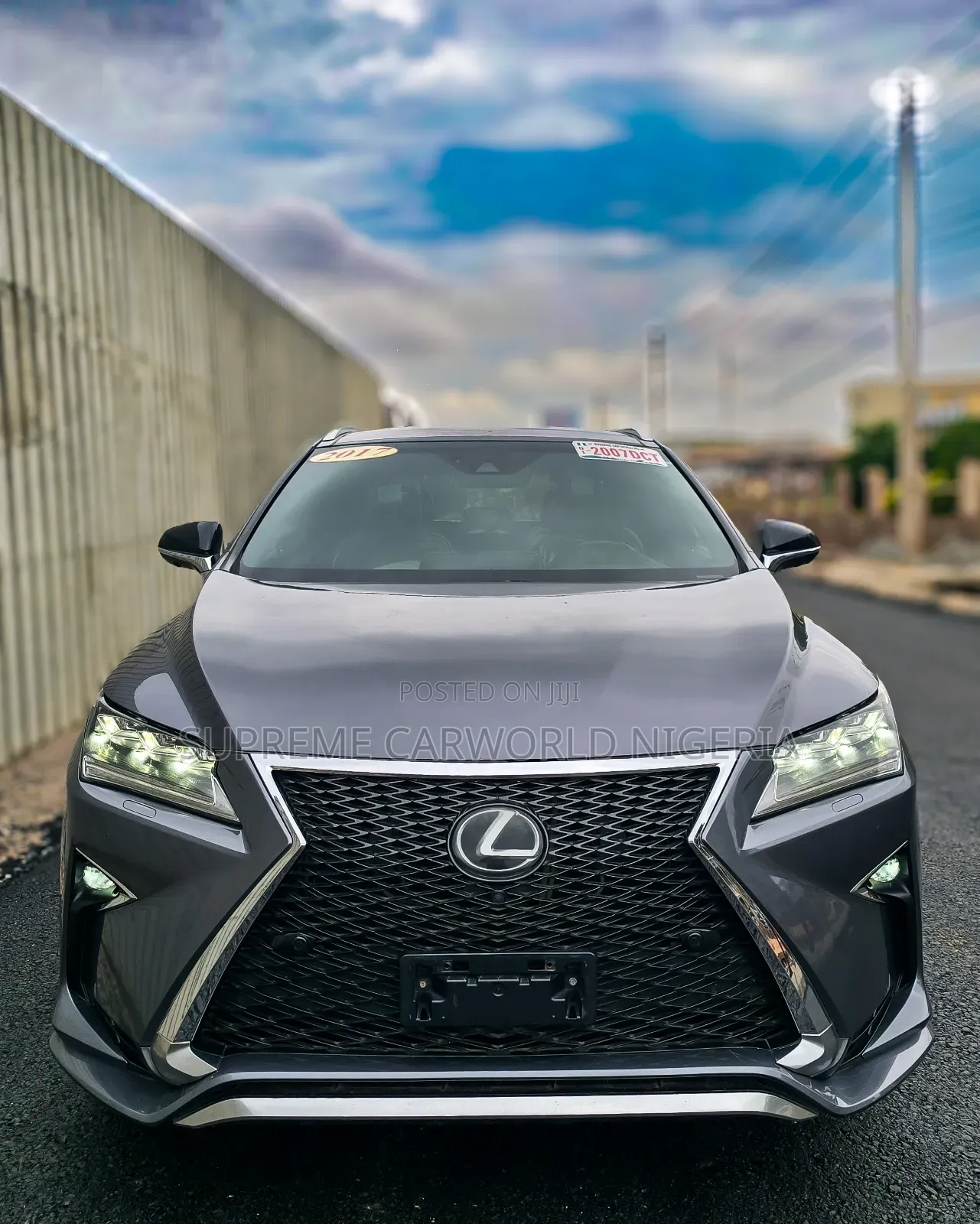 Lexus RX 350 F Sport AWD 2017 Gray