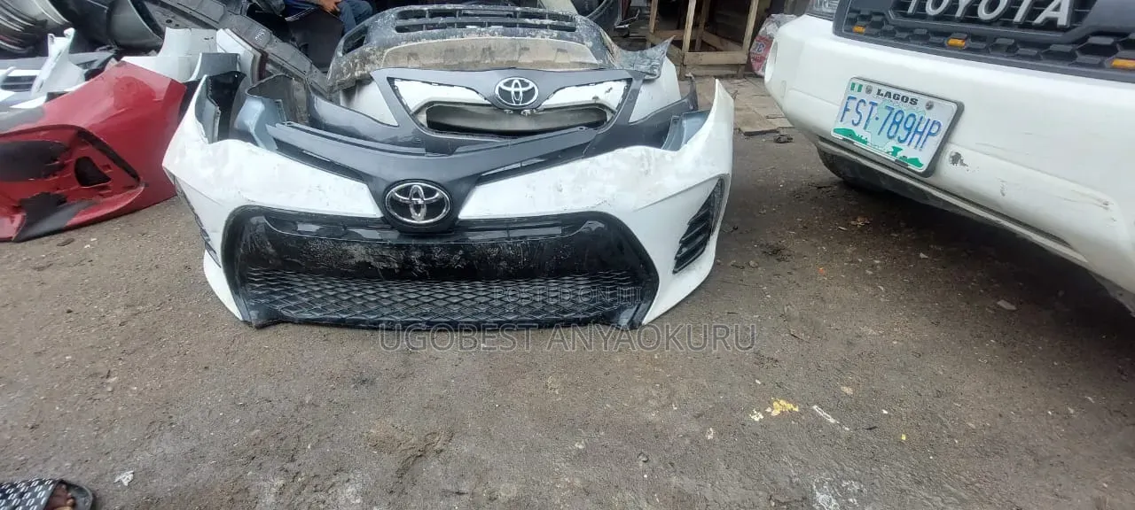 Complete Front Bumper Toyota Corolla 2018 Model