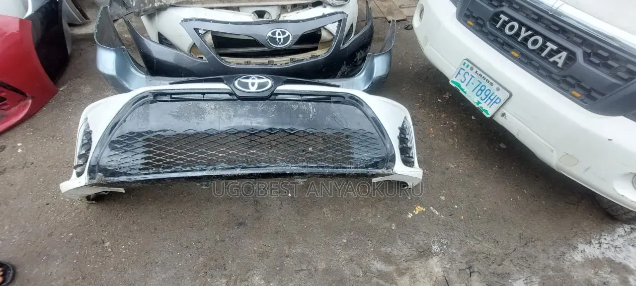 Complete Front Bumper Toyota Corolla 2018 Model