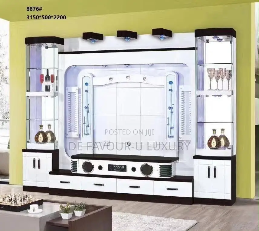 Wall Unit With Speaker and Light