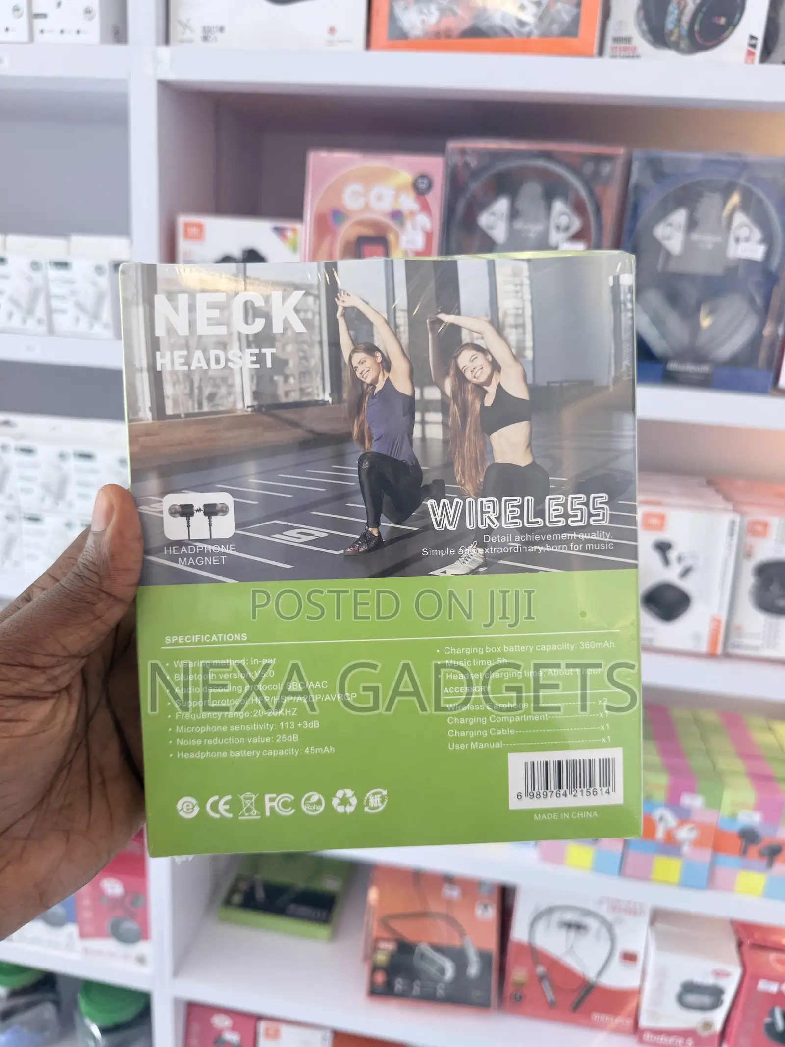 Wireless Neck Headset
