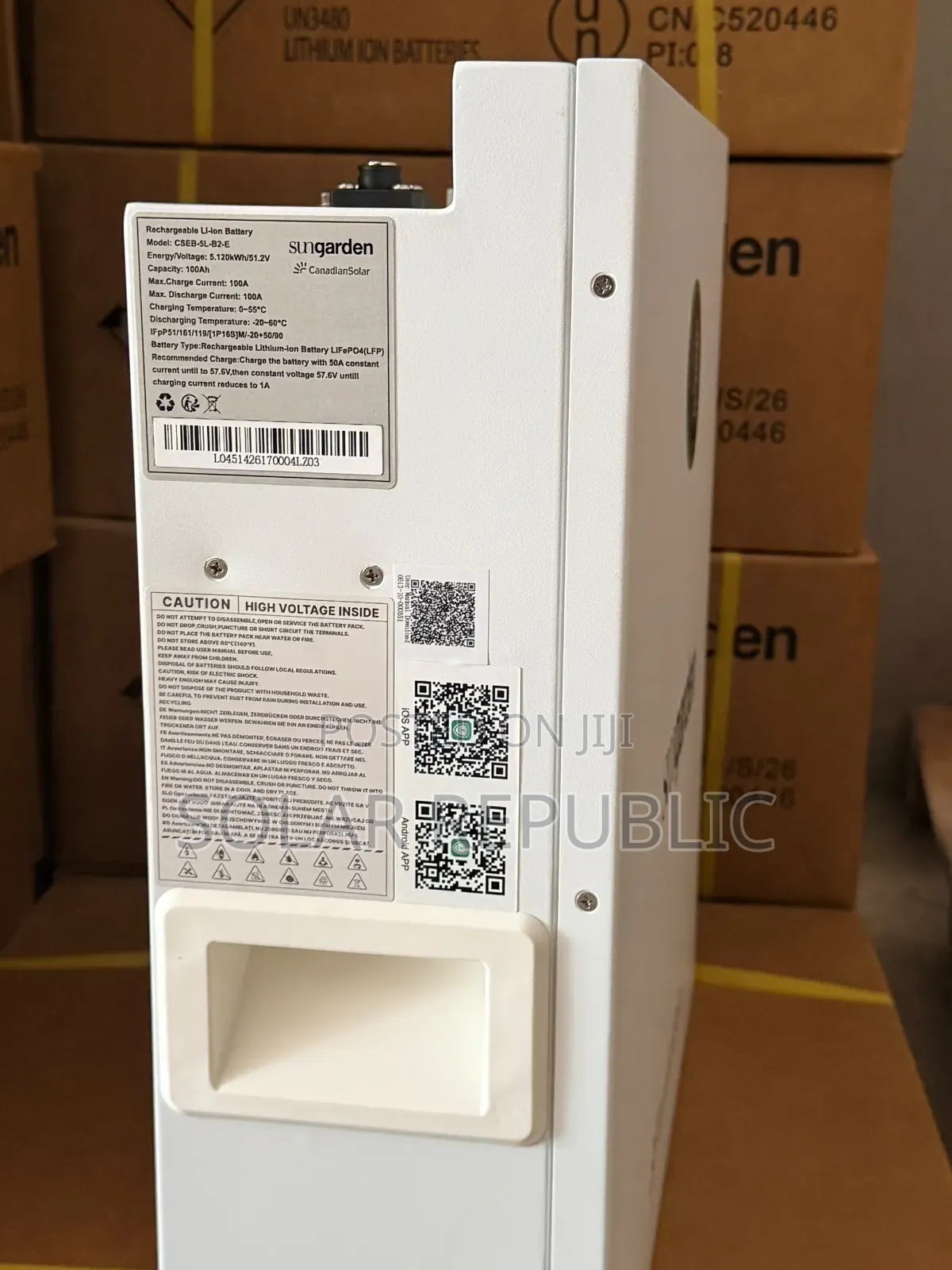 5kWh 48V Canadian Solar Lithium Battery