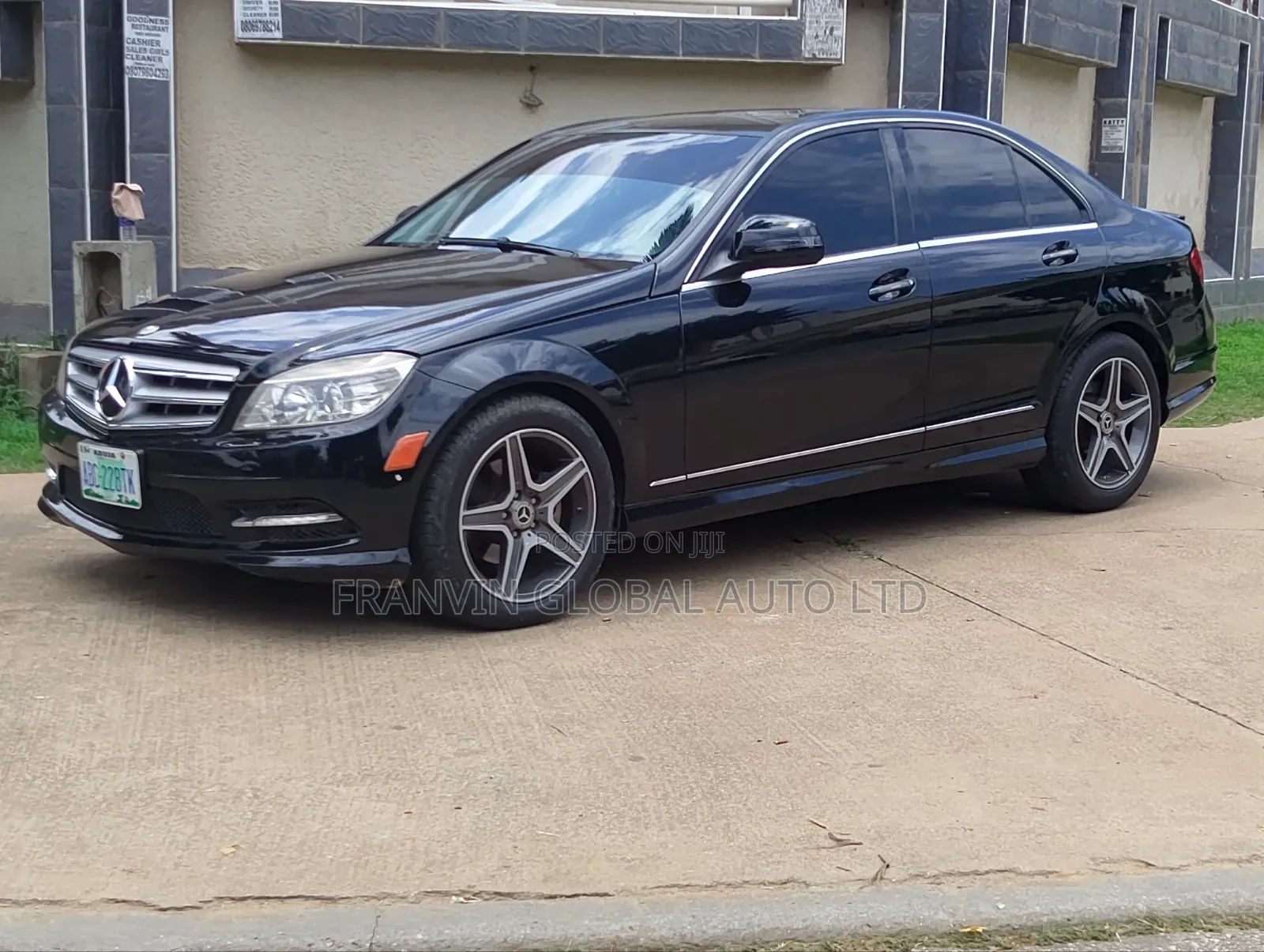 Mercedes-Benz C300 2008 Black
