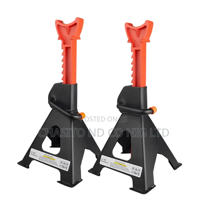 Steel Jack Stands 3 Ton Capacity 1 Pair Car Jack Stand Adjustable