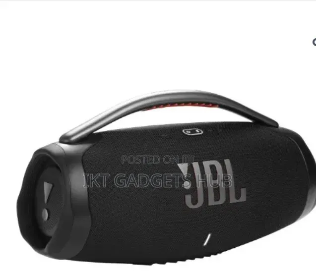 Working Used JBL Boom Box 3 Black Colour