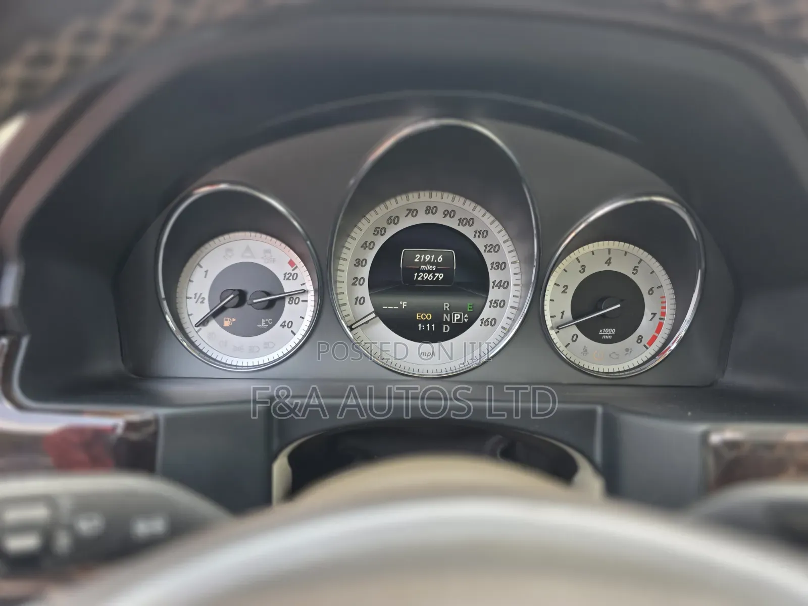Mercedes-Benz GLK-Class 2014 Brown