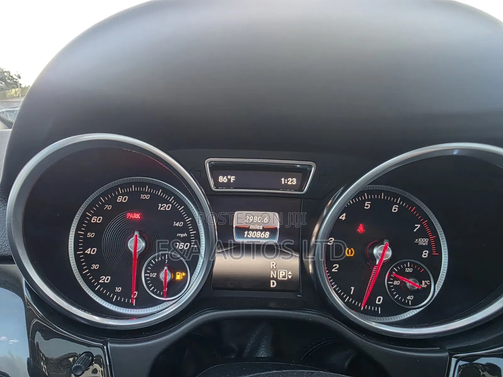 Mercedes-Benz GLE-Class 2016 Black
