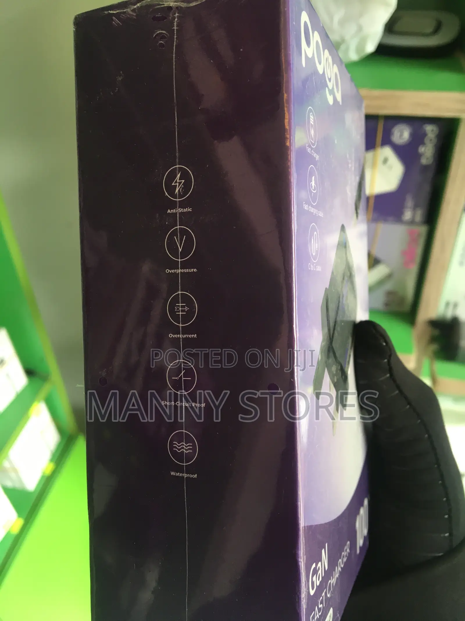 Poga Gan1 Fast Charger 100W Max Charger