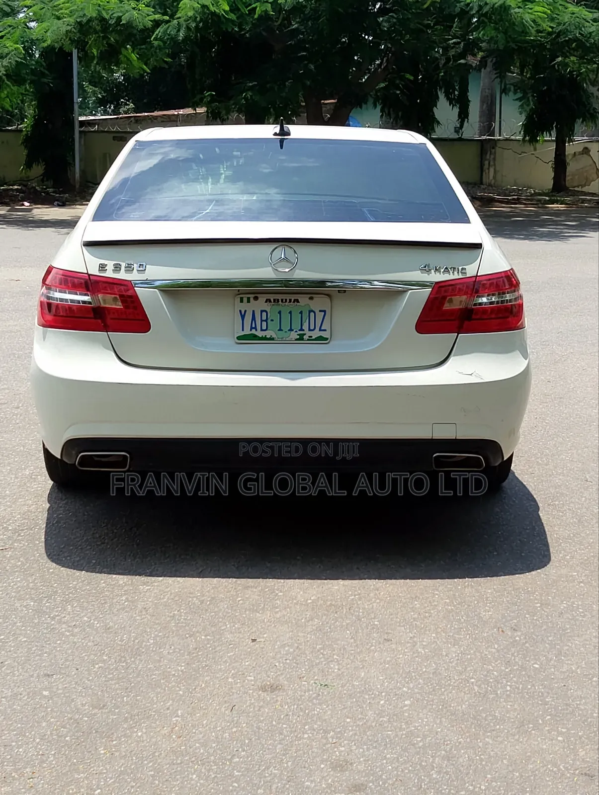 Mercedes-Benz E350 2012 White