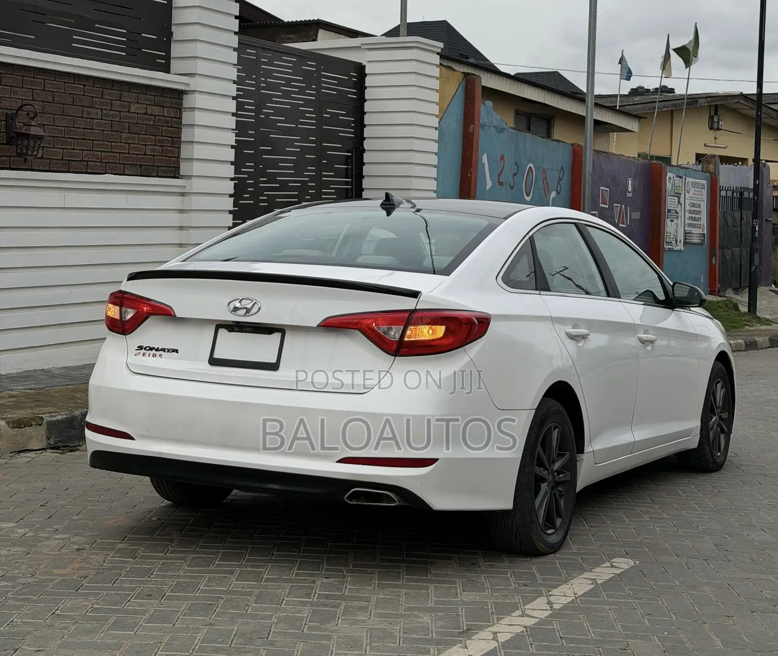Hyundai Sonata 2015 White