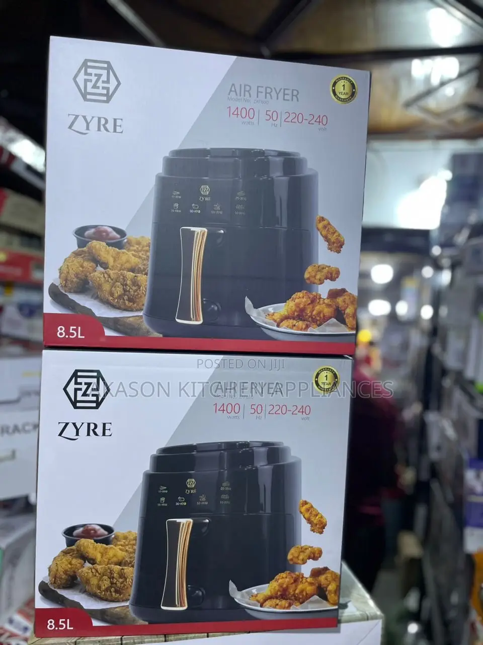Big 8.5l Zyre Airfryer
