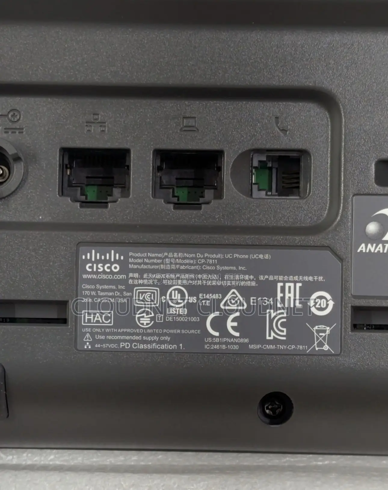 Cisco CP 7811 Ip Phone