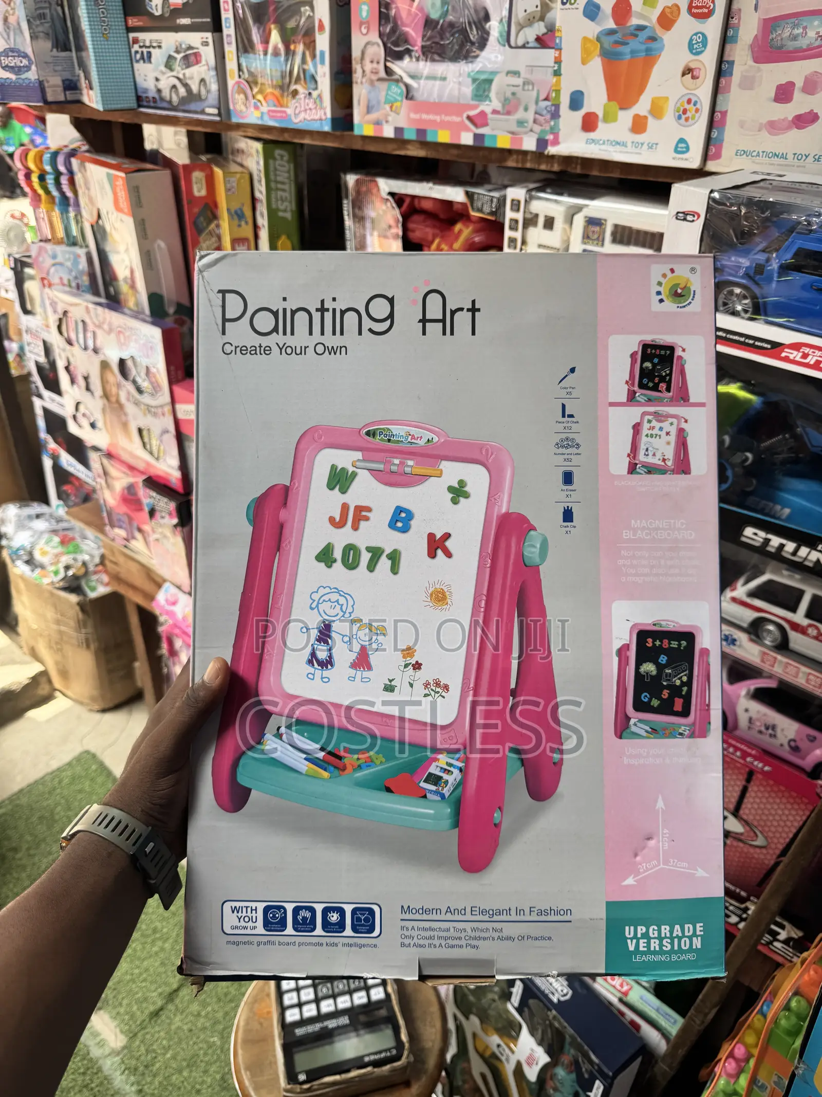 Painting Art" Magnetic Blackboard