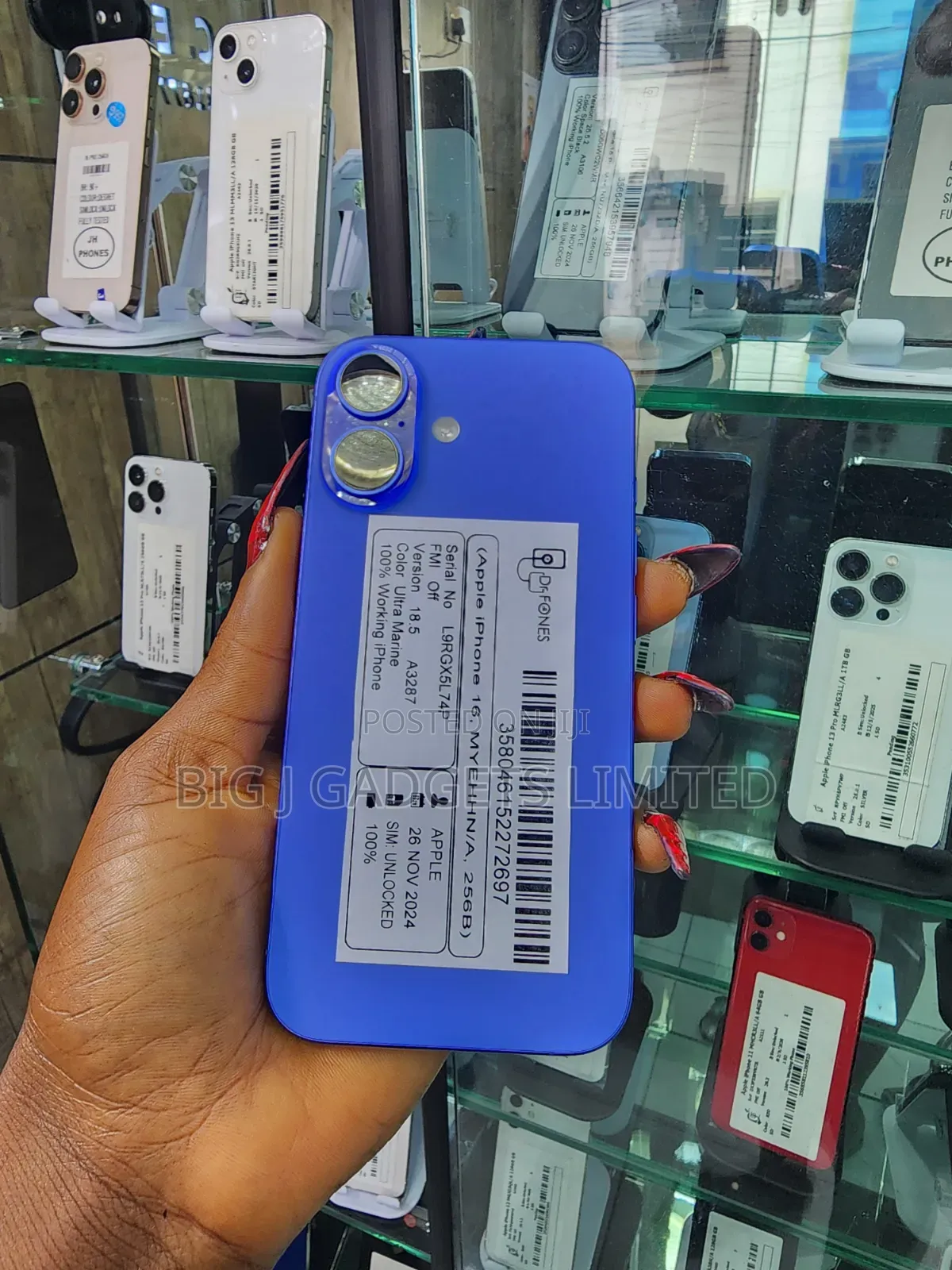 Apple iPhone 16 128 GB Blue