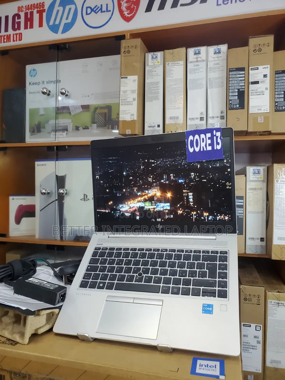 New Laptop HP EliteBook 2560P 4GB Intel Core i3 SSD 256GB
