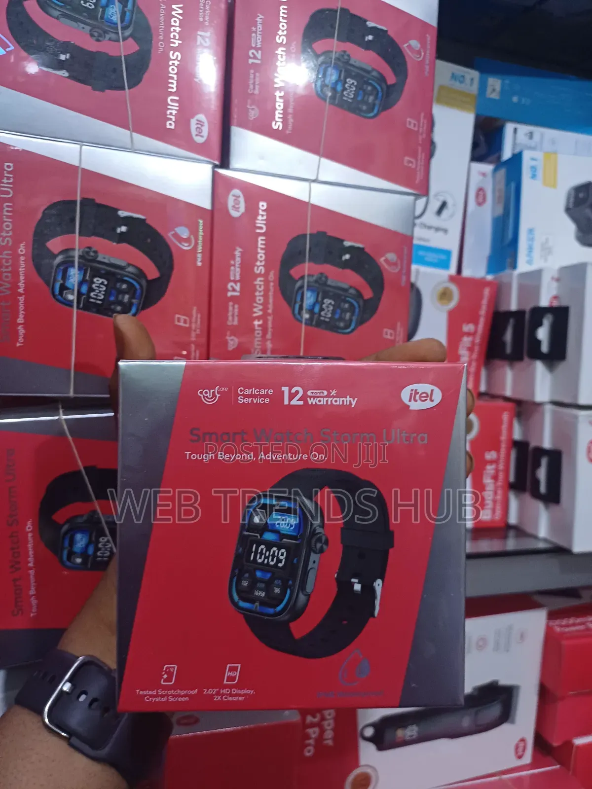 Itel Smart Watch Storm Ultra (ISW-O23) – 2.02" HD Display BT Calling