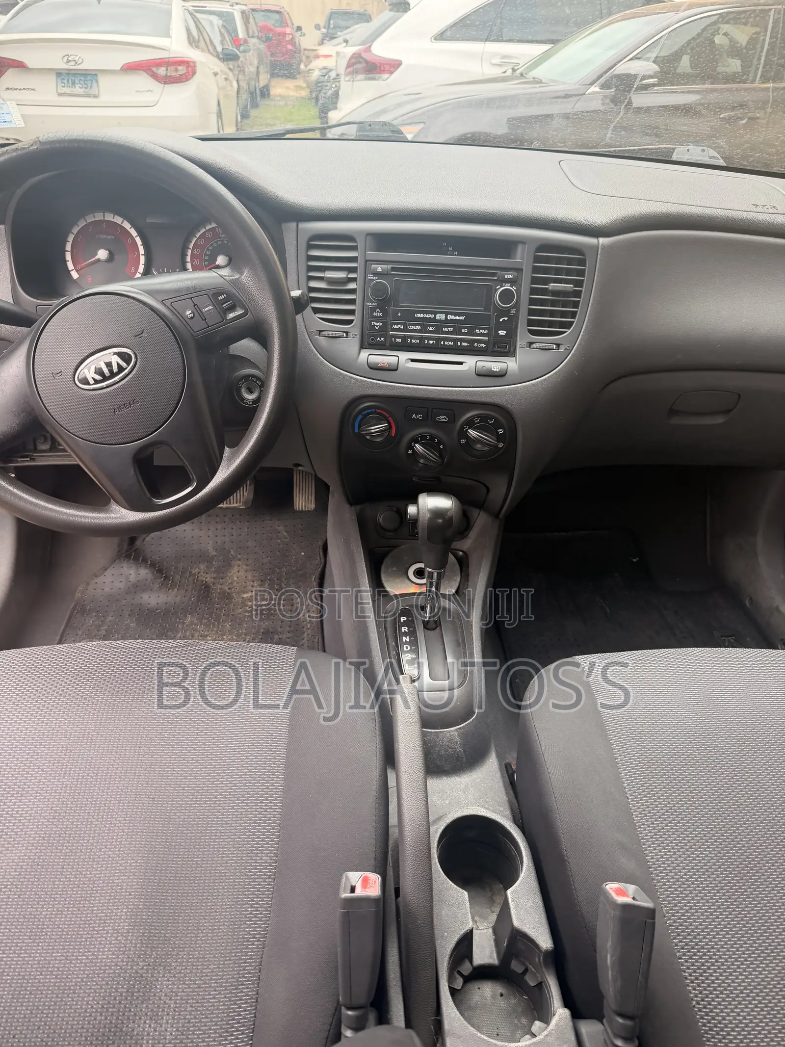 Kia Rio SX 4dr Sedan (1.6L 4cyl 4A) 2011 Gray