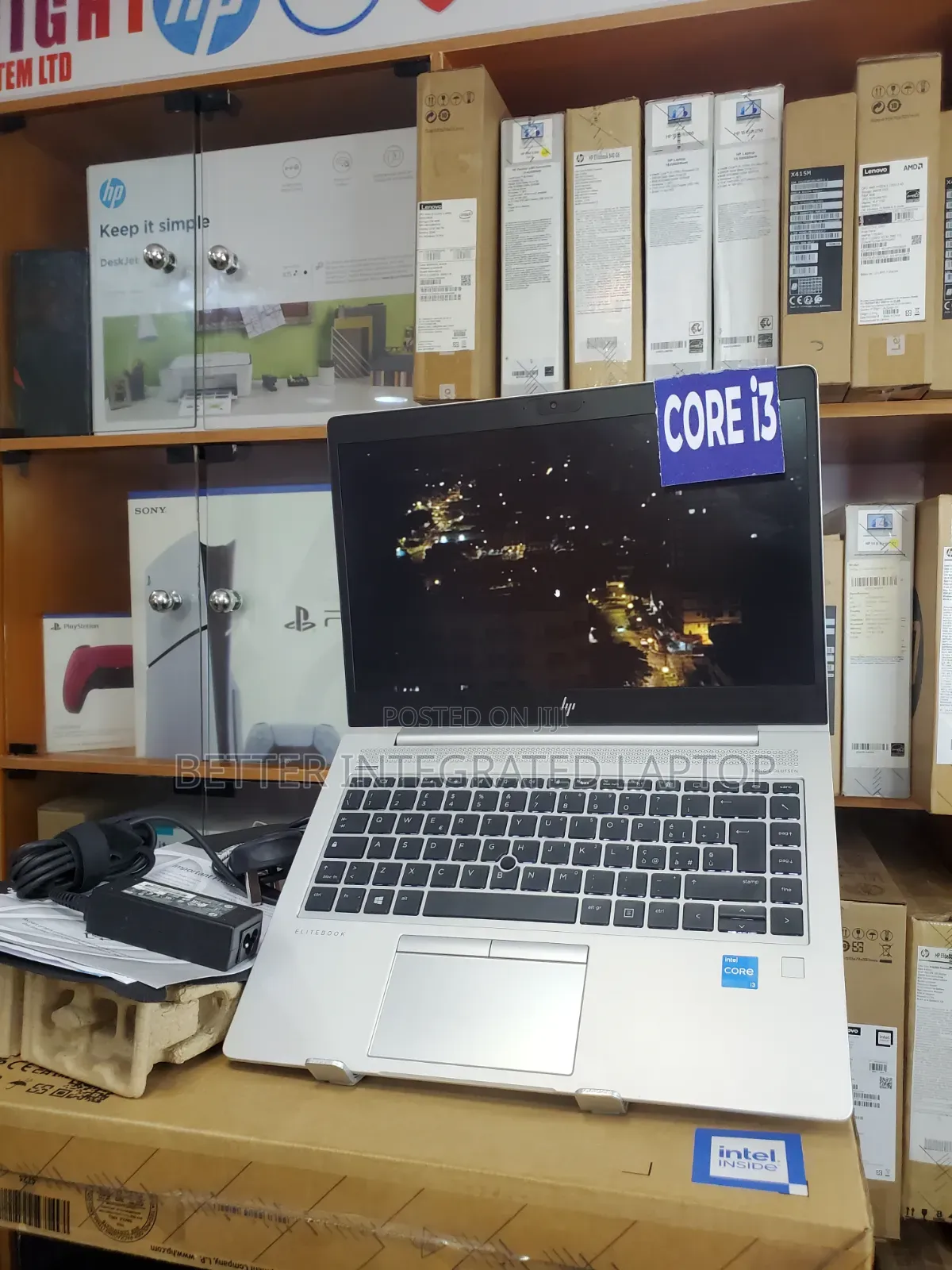 New Laptop HP EliteBook 2560P 8GB Intel Core i3 SSD 256GB