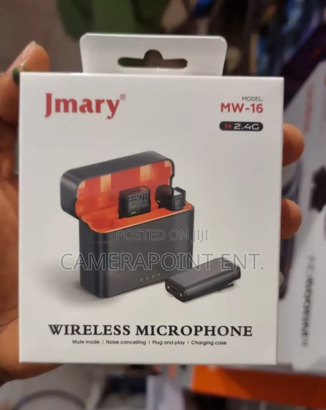 Jmary Wireless Mic for Phone and Camera.