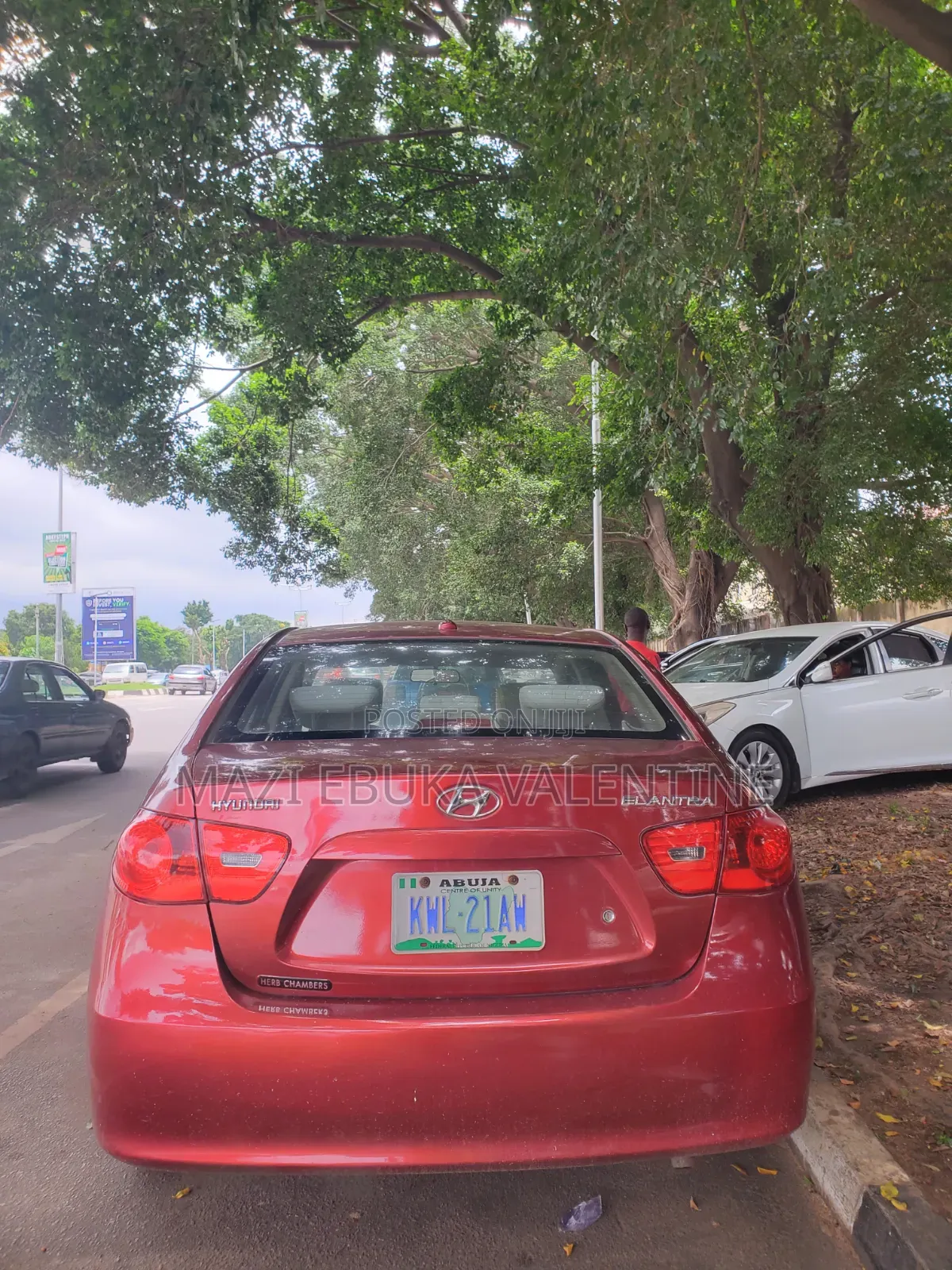 Hyundai Elantra 2010 Red