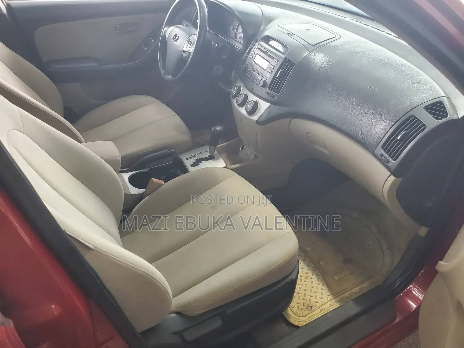 Hyundai Elantra 2010 Red