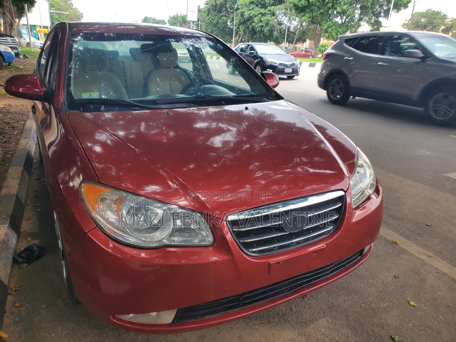 Hyundai Elantra 2010 Red