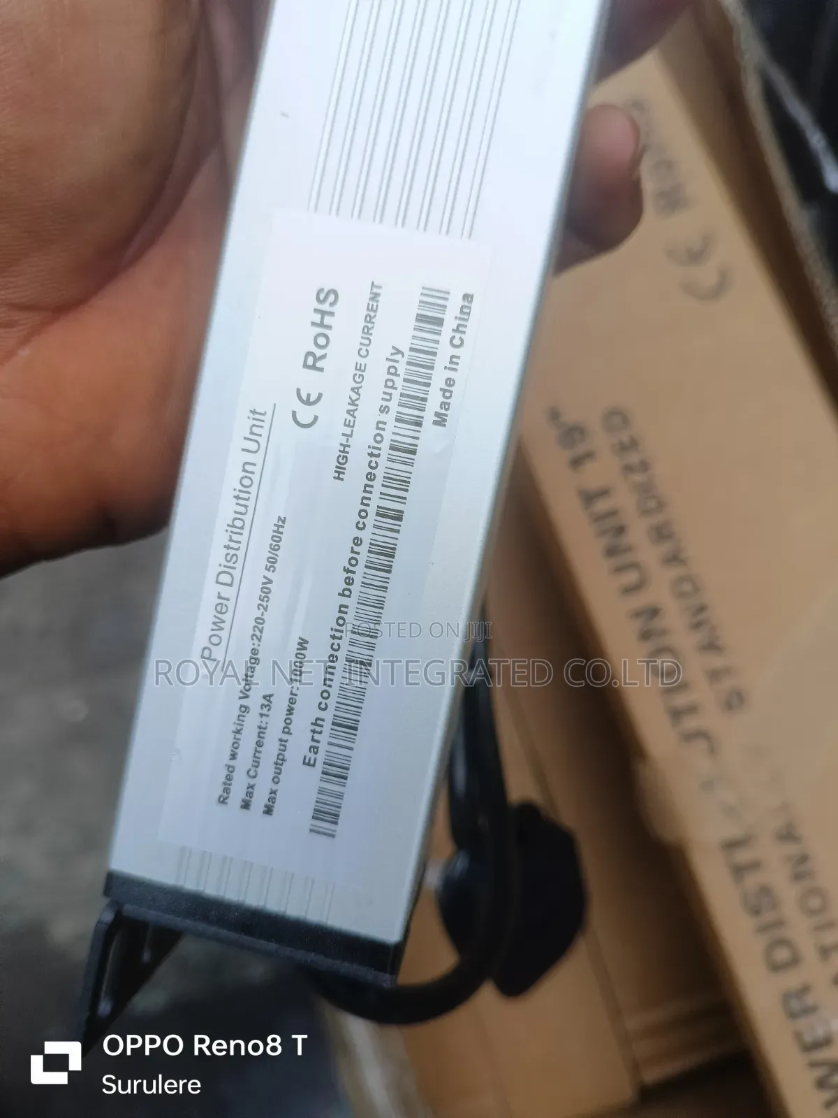 Power Distribution Unit With Surge Protector