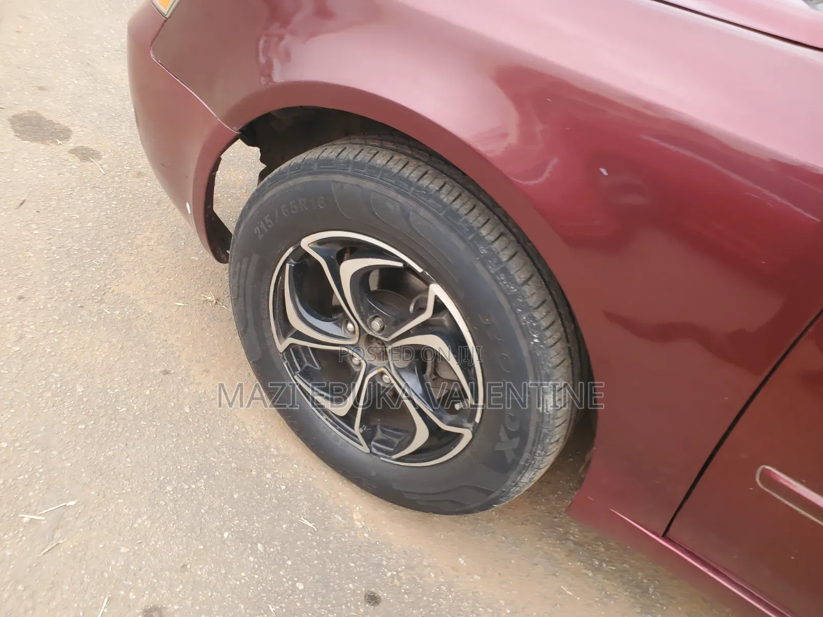 Hyundai Sonata 2009 Red