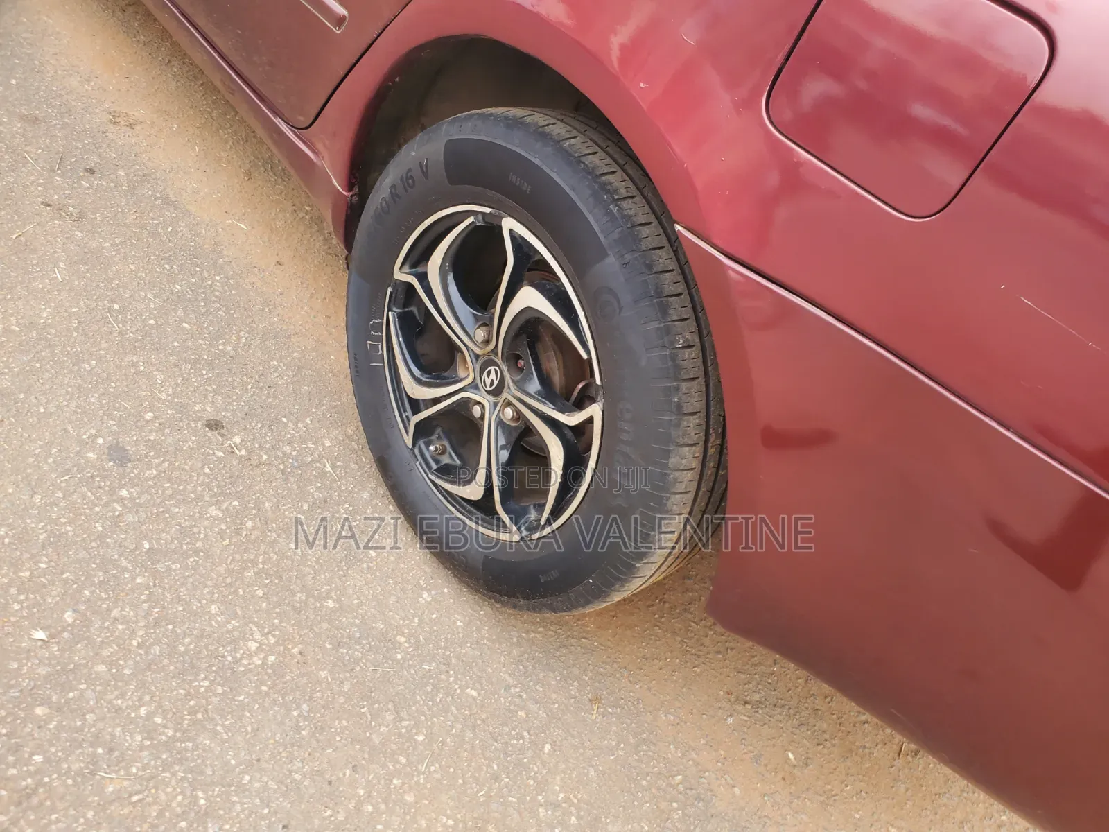 Hyundai Sonata 2009 Red