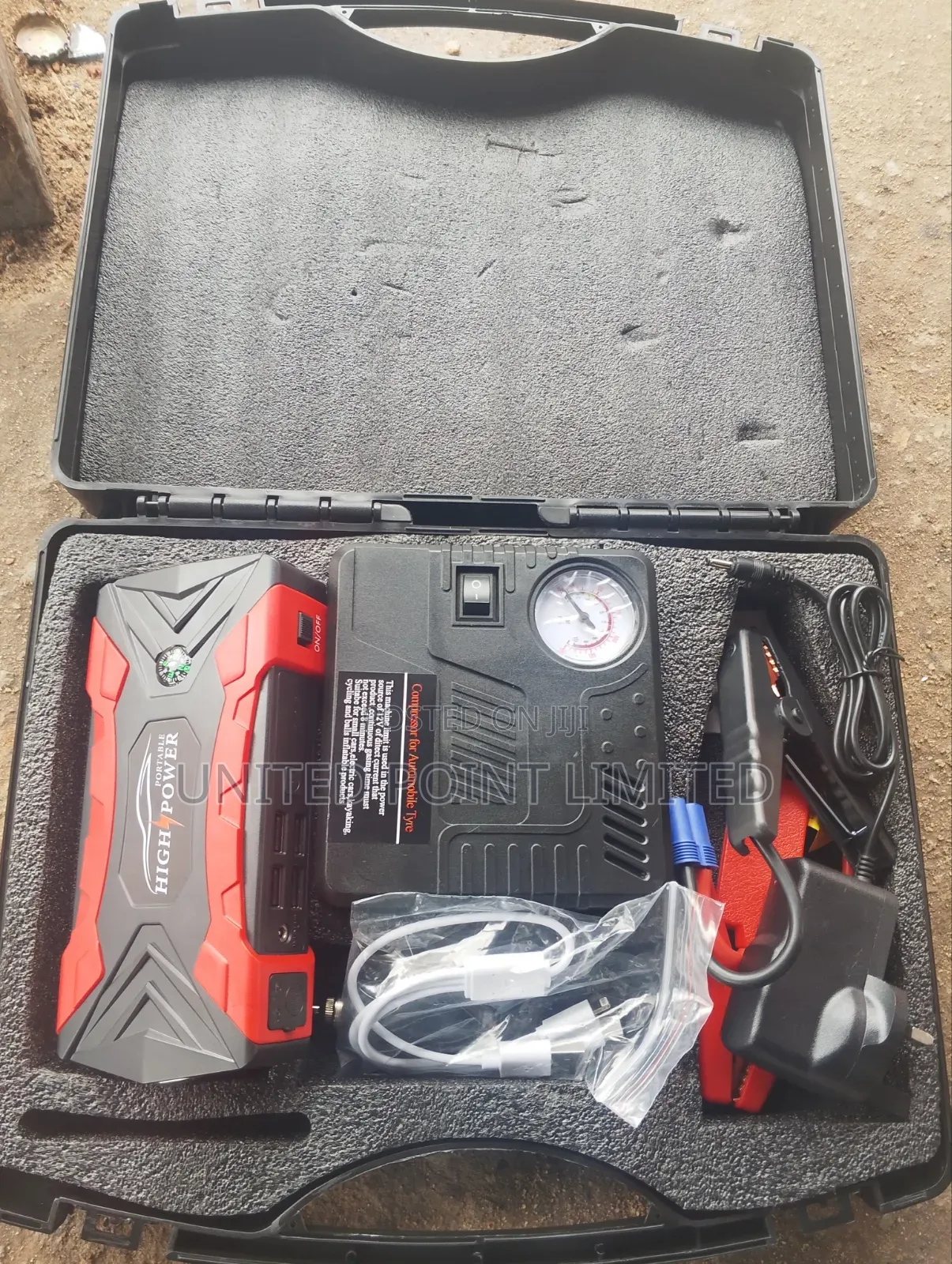 Jump Stater Air Compressor Power Bank 99800amh