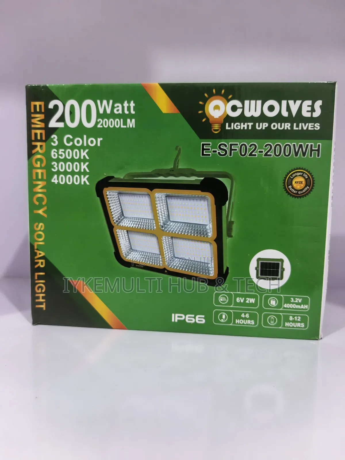 Emergency Indoor Solar Light