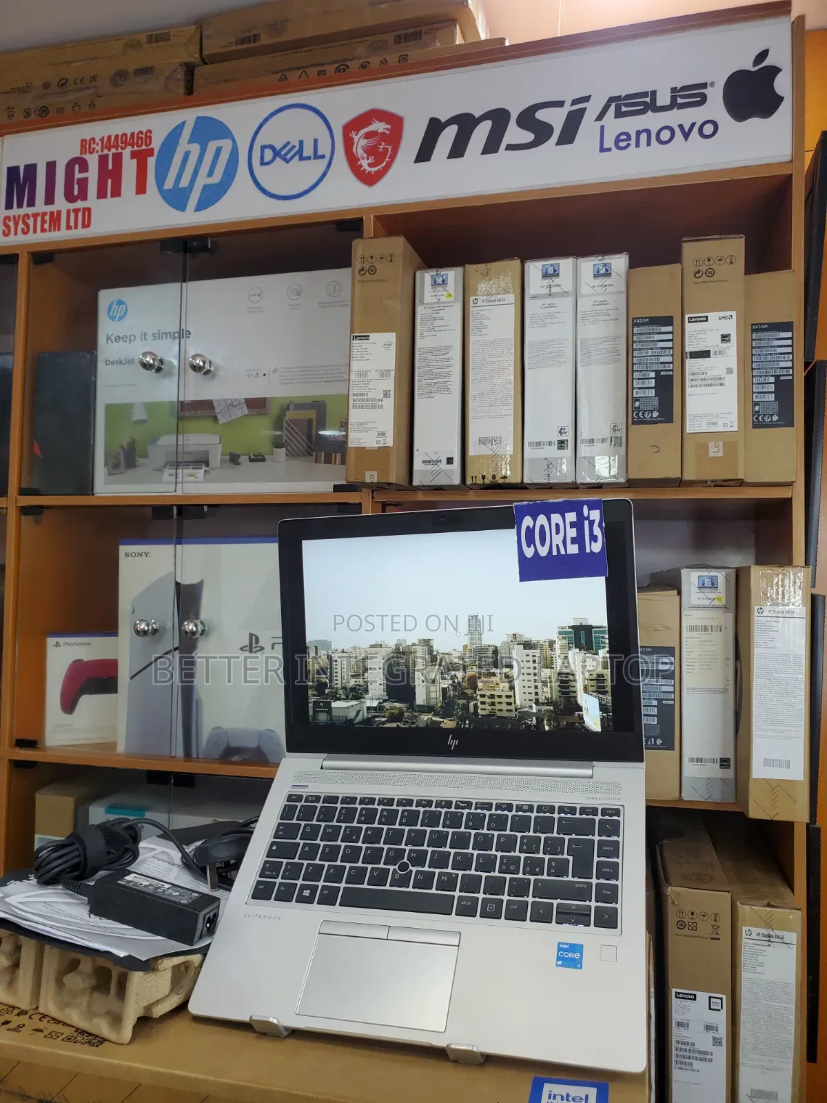 New Laptop HP EliteBook 2560P 8GB Intel Core i3 SSD 512GB