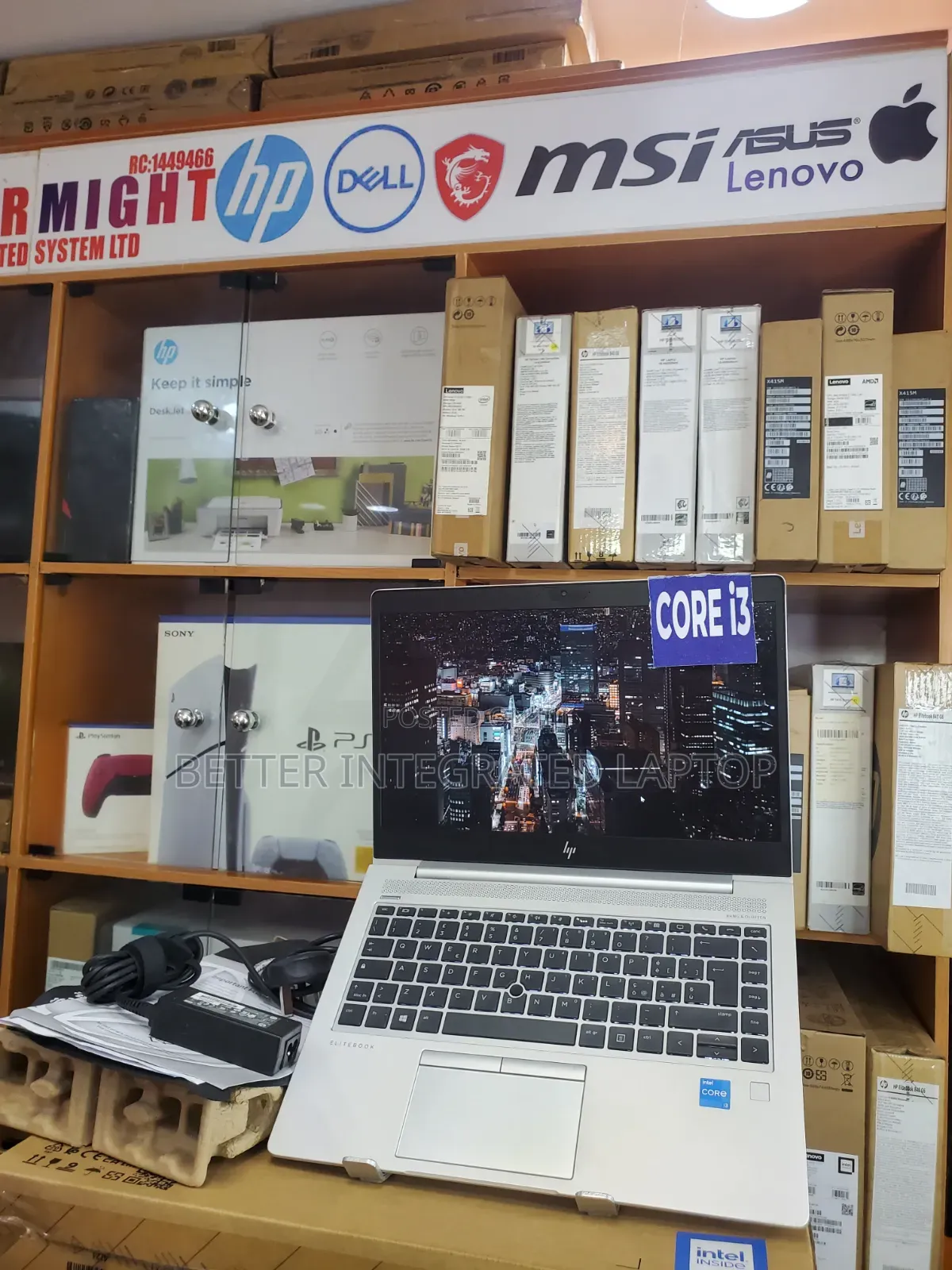 New Laptop HP EliteBook 2560P 8GB Intel Core i3 SSD 512GB