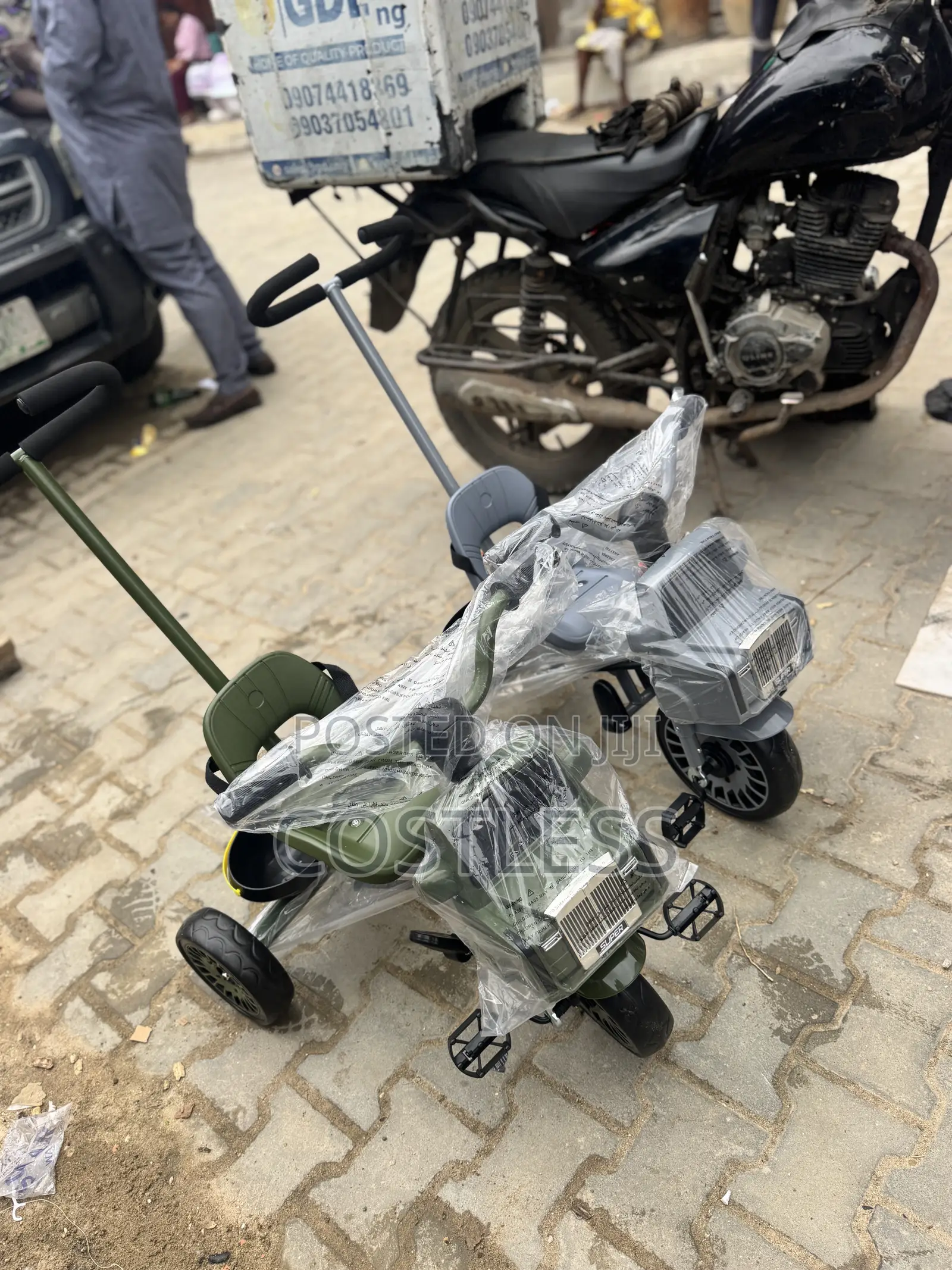 Generic Benz-Style Kids' Tricycles for Children Aged 1-3 Years