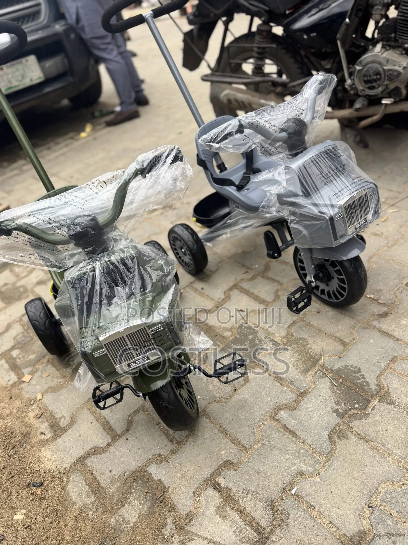 Generic Benz-Style Kids' Tricycles for Children Aged 1-3 Years