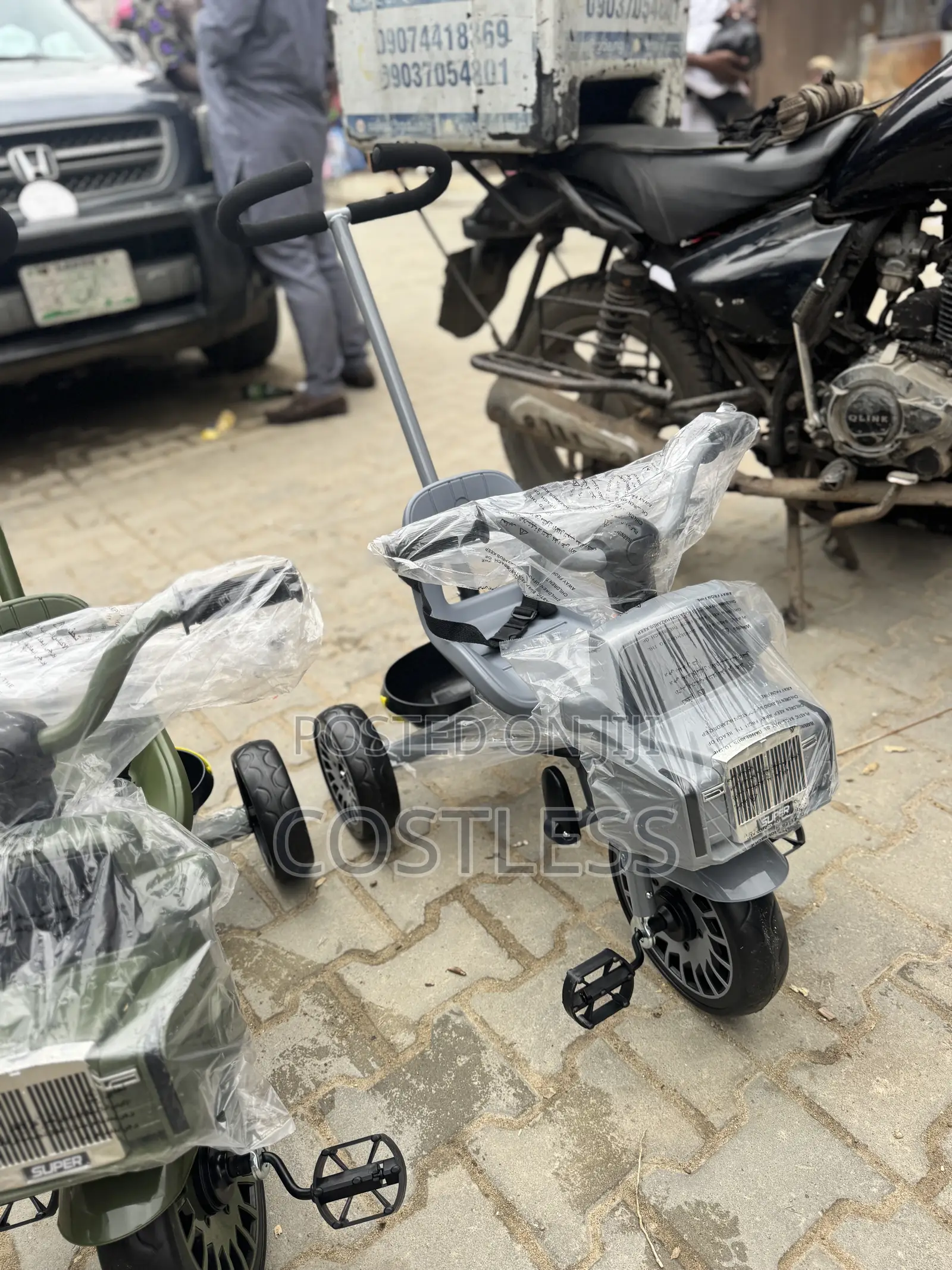 Generic Benz-Style Kids' Tricycles for Children Aged 1-3 Years