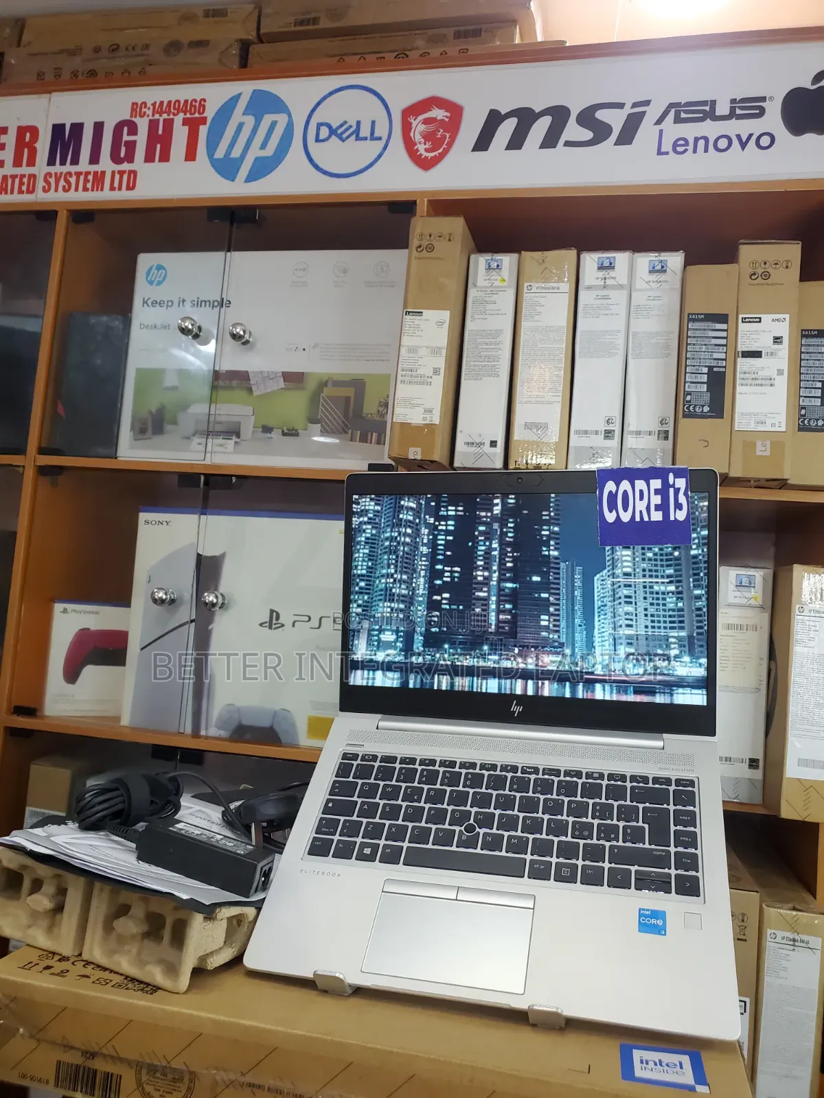 New Laptop HP EliteBook 2570P 4GB Intel Core i3 SSD 256GB