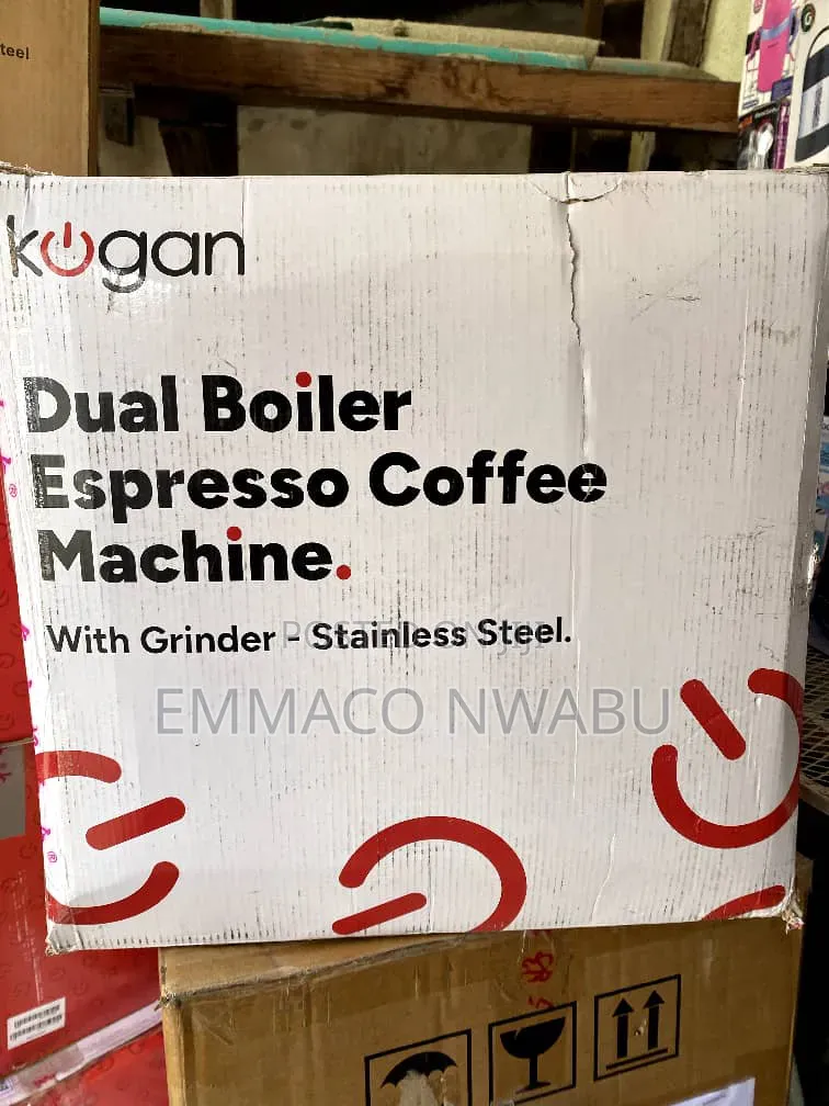 Kogan Dual Boiler Espresso Coffee Machine With Grinder