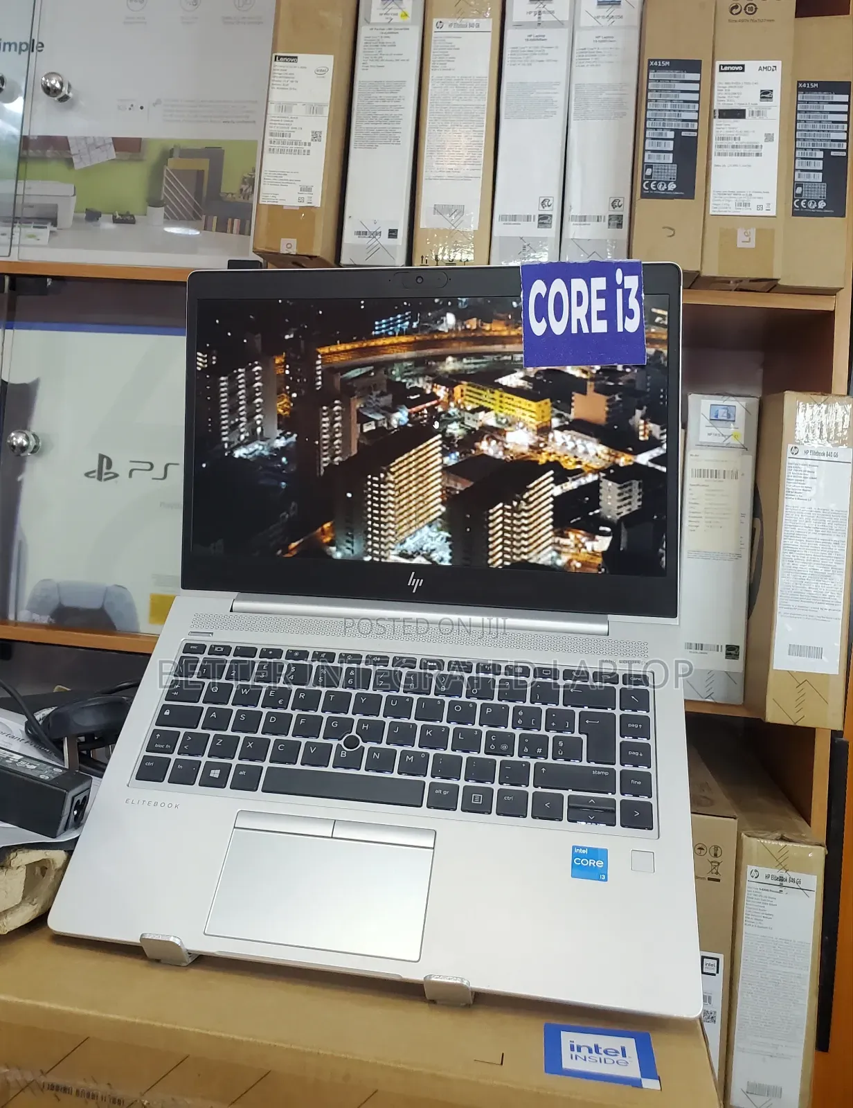 New Laptop HP EliteBook 2570P 4GB Intel Core i3 SSD 256GB