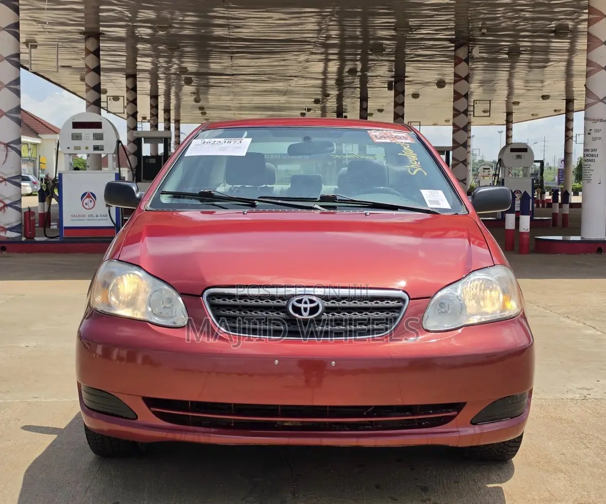Toyota Corolla 1.8 VVTL-i TS 2006 Red